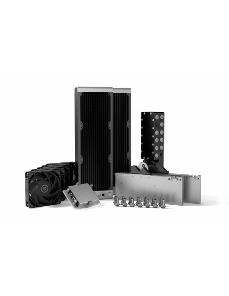Ek Water Blocks Ek-Pro Qdc Blok Wodny + Backplate 12 Cm Czarny, Stal Nierdzewna 1 Szt.