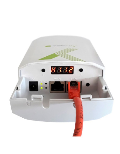 Techly I-Wl-Cpe880 Punkt Dostępowy Wlan 300 Mbit/S Biały Obsługa Poe