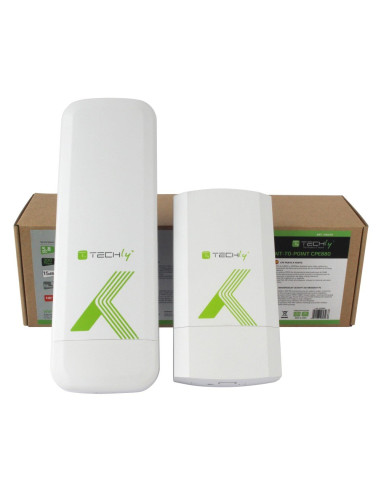 Techly I-Wl-Cpe880 Punkt Dostępowy Wlan 300 Mbit/S Biały Obsługa Poe