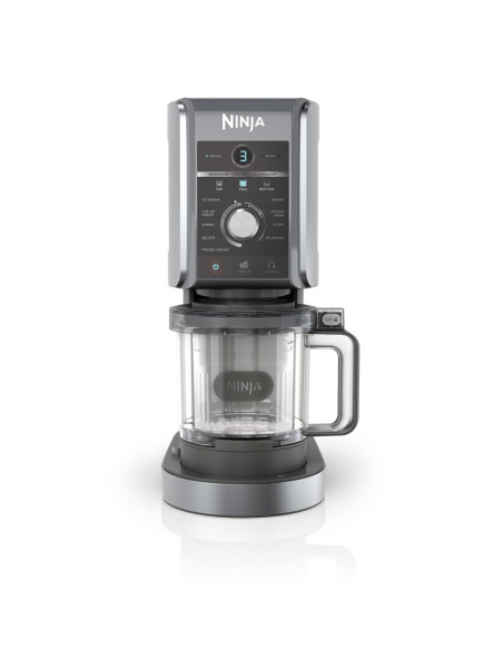 Ninja Creami Deluxe Shaker Do Robienia Lodów 2,1 L 800 W Czarny, Szary
