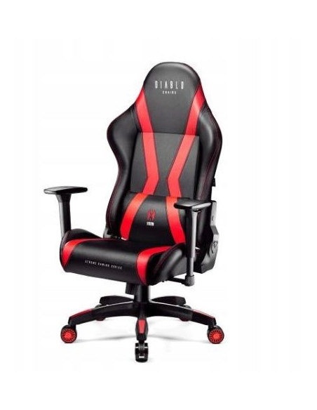 Fotel Gamingowy Diablo X-Horn 2.0 Normal Fotel Czarno-Czerwony