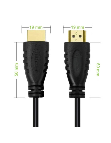 Techly Icoc Hdmi2-4-090 Kabel Hdmi 9 M Hdmi Typu A (Standard) Czarny