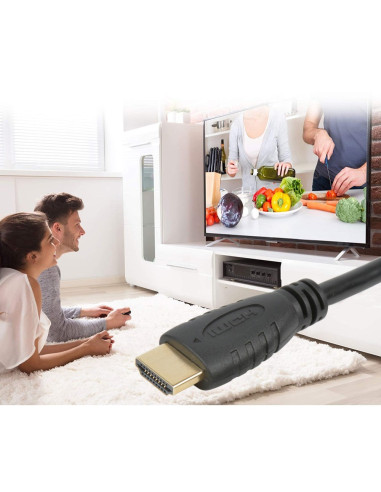 Techly Icoc Hdmi2-4-090 Kabel Hdmi 9 M Hdmi Typu A (Standard) Czarny
