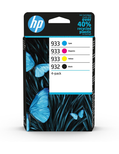 Hp 932 Black / 933 Cmy Original/Ink Cartridge 4-Pack