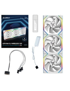 Lian Li Uni Fan Sl Wireless 120 Obudowa Komputera Wentylator 12 Cm Biały 3 Szt.
