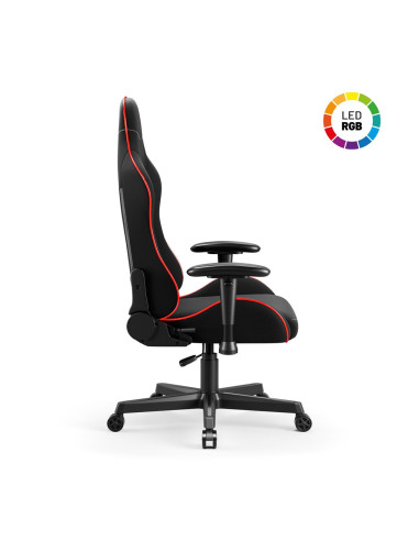 Fotel Gamingowy Diablo X-St4Rter Fotel Czarny Led