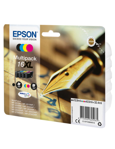 Epson Pen And Crossword Multipack 4-Colours 16Xl Durabrite Ultra Ink