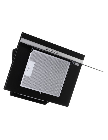 Okap Akpo Wk-4 Nero Line 2.0 50 Czarny T300 Liniowy Led/Siłownik