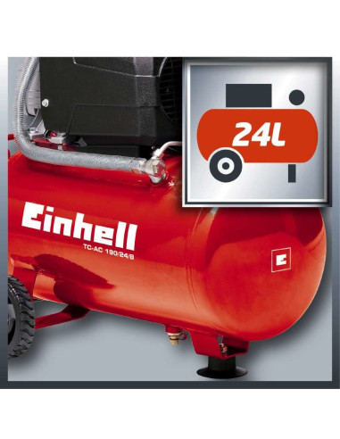 Einhell Tc-Ac 190/24/8 Sprężarka 1500 W 165 L/Min Prąd Przemienny