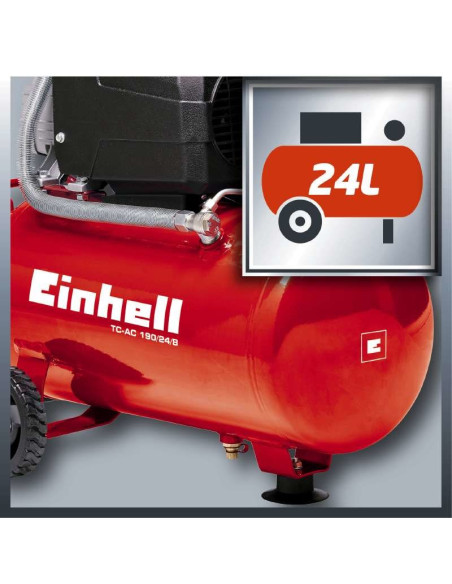 Einhell Tc-Ac 190/24/8 Sprężarka 1500 W 165 L/Min Prąd Przemienny