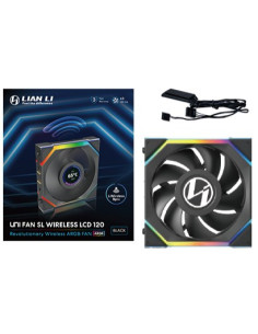 Lian Li Uni Fan Sl Wireless Lcd 120 Obudowa Komputera Wentylator 12 Cm Czarny 1 Szt.