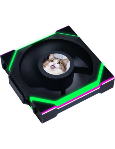 Lian Li Uni Fan Sl Wireless Lcd 120 Obudowa Komputera Wentylator 12 Cm Czarny 1 Szt.
