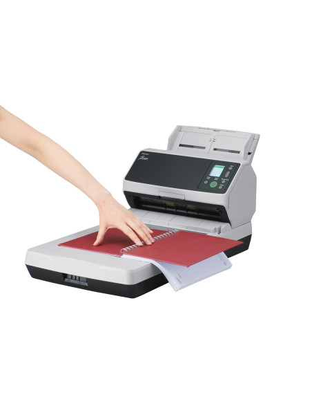 Ricoh Fi-8270 Adf+Ręczny Skaner Pobierający 600 X 600 Dpi A4 Czarny, Szary