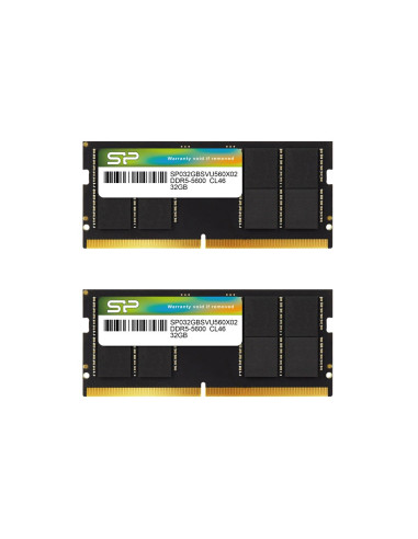 Silicon Power Ddr5 Sodimm 64Gb (2X32Gb) 5600Mhz Cl46 1,1V