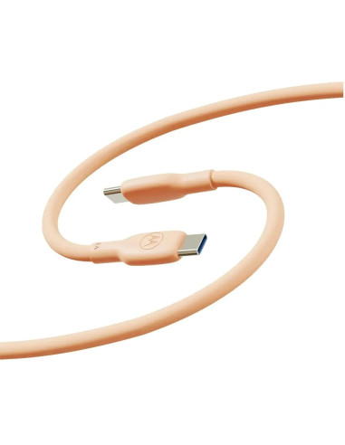 Motorola Silicone Cable C-C 5A 2M, Peach Fuzz