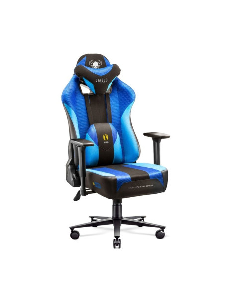 Fotel Gamingowy Diablo X-Player 2.0 Frost Black Normal Fotel