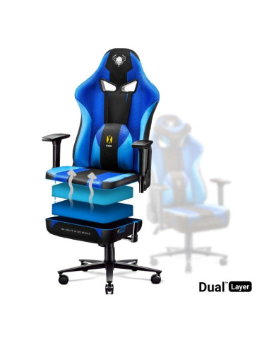 Fotel Gamingowy Diablo X-Player 2.0 Frost Black Normal Fotel