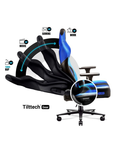 Fotel Gamingowy Diablo X-Player 2.0 Frost Black Normal Fotel