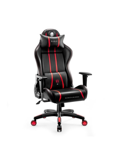 Fotel Gamingowy Diablo X-One 2.0 Normal Fotel Czarno-Czerwony