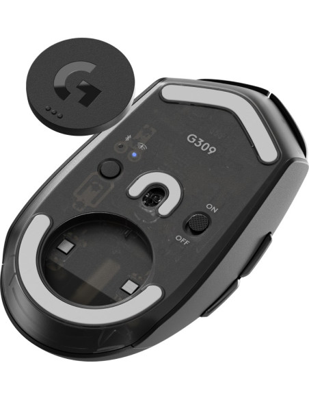 Logitech G G309 Myszka Gaming Po Prawej Stronie Rf Wireless + Bluetooth Optyczny 2560 Dpi