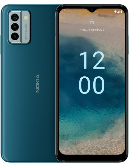 Nokia G22 16,6 Cm (6.52") Dual Sim Android 12 4G Usb Type-C 4 Gb 64 Gb 5050 Mah Niebieski