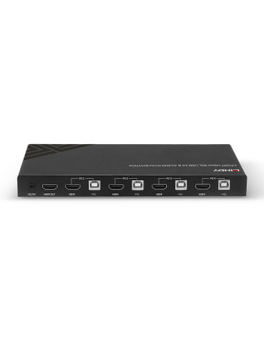 Lindy 32810 Przełącznik Kvm Czarny