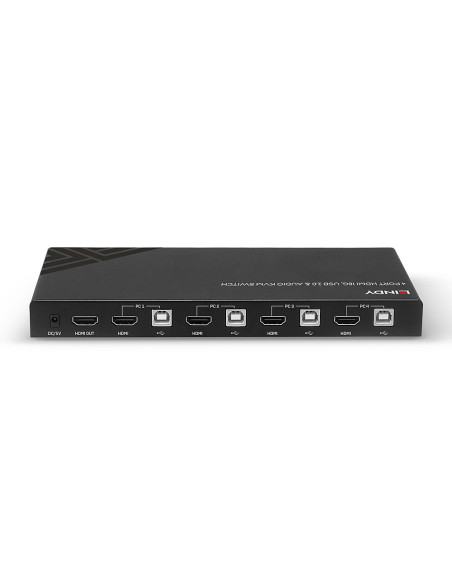 Lindy 32810 Przełącznik Kvm Czarny