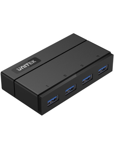 Unitek Y-Hb03001 Huby I Koncentratory Usb 3.2 Gen 1 (3.1 Gen 1) Type-B 5000 Mbit/S Czarny