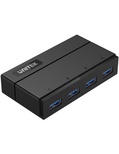 Unitek Y-Hb03001 Huby I Koncentratory Usb 3.2 Gen 1 (3.1 Gen 1) Type-B 5000 Mbit/S Czarny