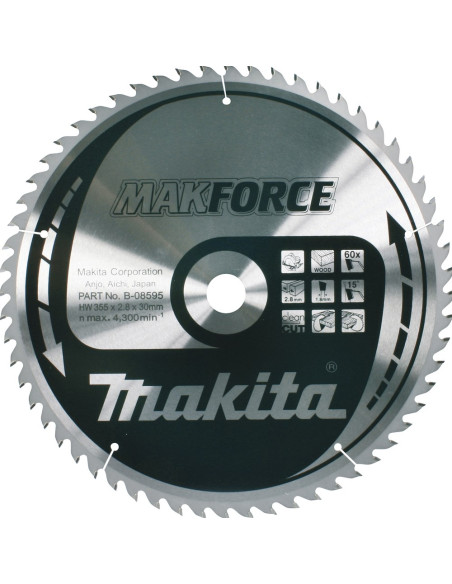Makita Piła Tarczowa  355X30X 60Z    B-32421