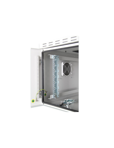 Digitus Szafa Sieciowa Wisząca 19" 12U Rack 600X600, Drzwi Pełne, Szary, Niedzielona, Złożona, Ip55, 100Kg