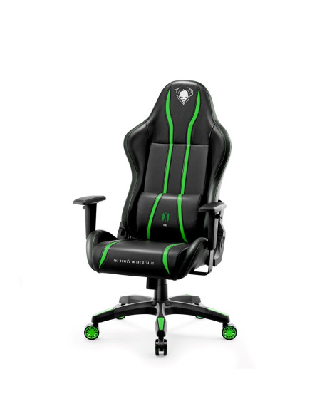 Fotel Gamingowy Diablo X-One 2.0 Normal Fotel Czarno-Zielony