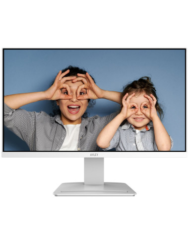 Msi Pro Mp2412W Monitor Komputerowy 60,5 Cm (23.8") 1920 X 1080 Px Full Hd Lcd Biały