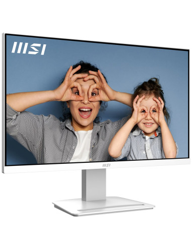 Msi Pro Mp2412W Monitor Komputerowy 60,5 Cm (23.8") 1920 X 1080 Px Full Hd Lcd Biały