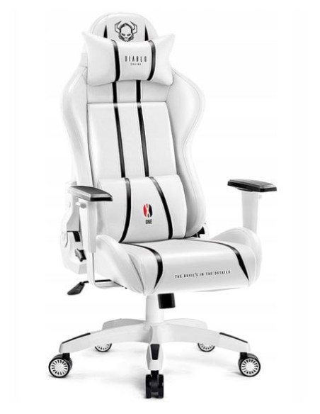 Fotel Gamingowy Diablo  X-One 2.0 Normal Fotel Biało-Czarny