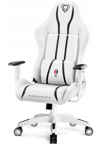 Fotel Gamingowy Diablo  X-One 2.0 Normal Fotel Biało-Czarny