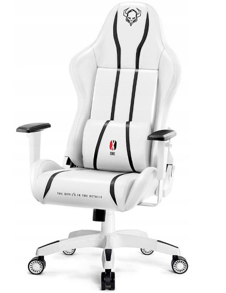 Fotel Gamingowy Diablo  X-One 2.0 Normal Fotel Biało-Czarny