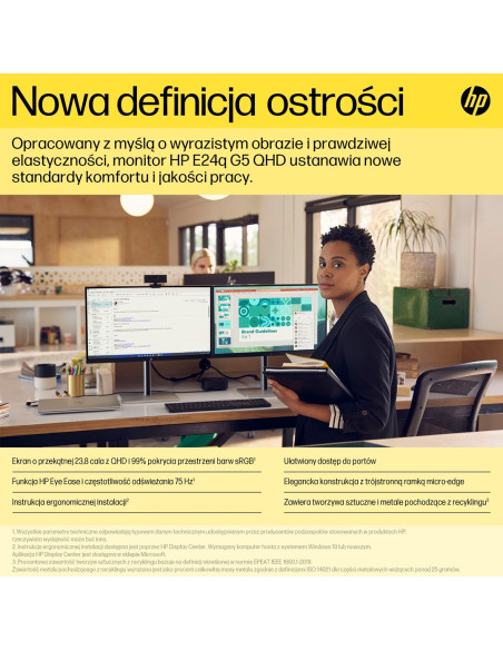 Hp Monitor E24Q G5 Qhd