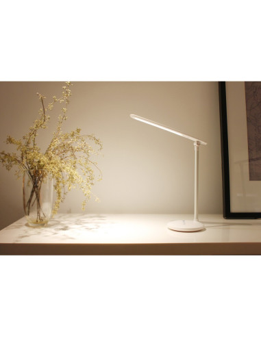 Techly I-Lamp-Dsk9 Lampa Stołowa 3 W Led G Biały