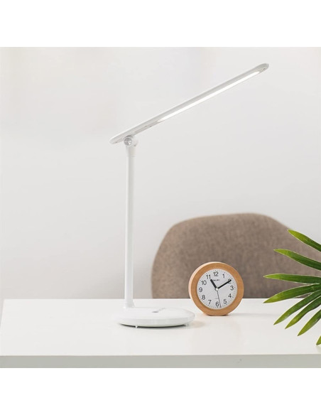 Techly I-Lamp-Dsk9 Lampa Stołowa 3 W Led G Biały