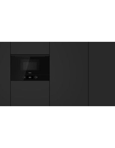 Teka Ml 8220 Bis L Fbk Czarny Mikrofalówka Grill Wbudowany 22 L 850 W