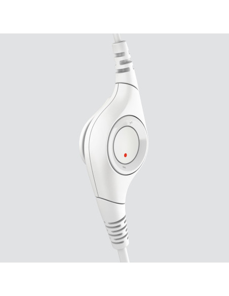 Logitech H390 Zestaw Słuchawkowy Przewodowa Opaska Na Głowę Biuro/Centrum Telefoniczne Usb Typu-A Biały