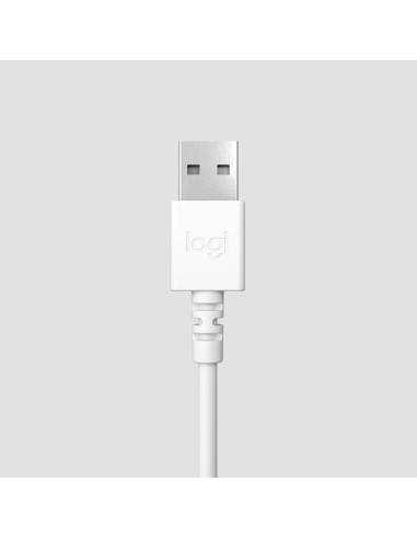Logitech H390 Zestaw Słuchawkowy Przewodowa Opaska Na Głowę Biuro/Centrum Telefoniczne Usb Typu-A Biały