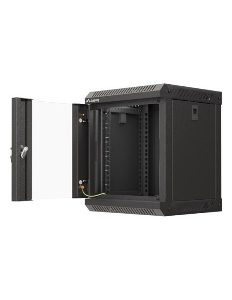 Lanberg Wf11-3306-10B Stojak 6U Szafa Wisząca Czarny