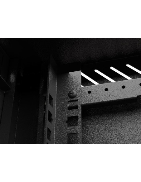 Lanberg Wf11-3306-10B Stojak 6U Szafa Wisząca Czarny