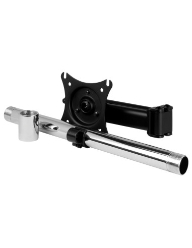 Arctic Z+1 Pro Gen 3 124,5 Cm (49") Biurko Czarny, Stal Satynowa