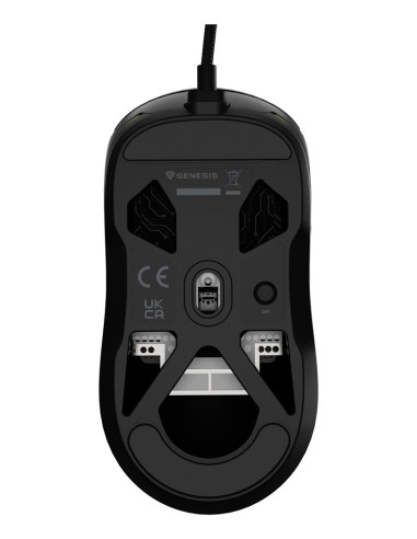 Genesis Krypton 660 Myszka Gaming Po Prawej Stronie Usb Typu-A Optyczny 12000 Dpi