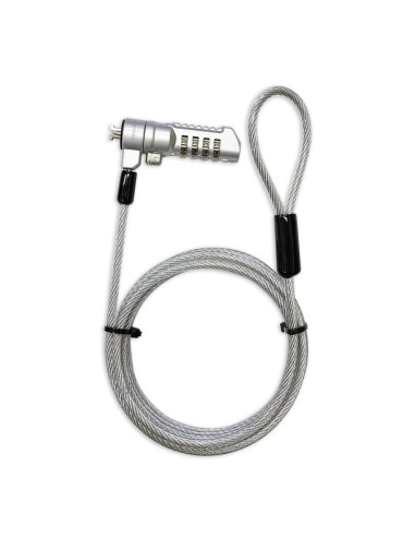 Techly Iq-Lok-16-K Zapięcie Do Kabli Srebrny 1,8 M