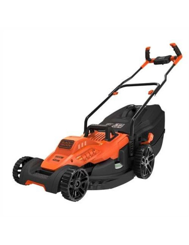 Black & Decker Bemw481Bh Kosiarka Kosiarka Do Trawnika Typu Push Prąd Przemienny Czarny, Pomarańczowy