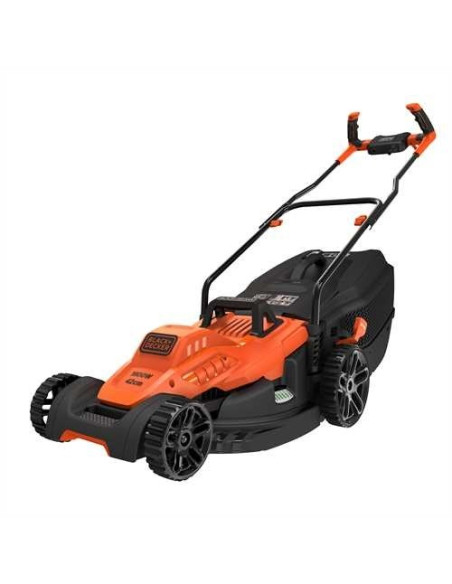 Black & Decker Bemw481Bh Kosiarka Kosiarka Do Trawnika Typu Push Prąd Przemienny Czarny, Pomarańczowy